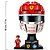 LEGO 43014 Editions - Capacete Scuderia Ferrari HP Charles Leclerc - Imagem 5