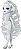 Bonecas Shadow High Fashion Doll Natasha Zima White Hair - Imagem 4