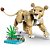 LEGO 31386 Creator 3 em 1 - Animais Selvagens: Leão Majestoso - Imagem 3