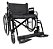 Aluguel Cadeira de Rodas Aço Obeso para 180 Kg - Imagem 1