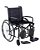 Cadeira de Rodas com Pneus Infláveis Braços Removíveis e Elevação de Panturrilha CDS - Imagem 1