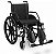 Cadeira de Rodas com Braços Escamoteáveis e Elevação de Panturrilha CDS - Imagem 1