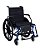 Cadeira de Rodas Obeso com Braços Escamoteáveis e Pés Removíveis 100kg 101 CDS - Imagem 1