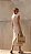 Vestido Midi Bege Listras - Imagem 2