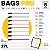 Kit Bags Full Mesh - 27L com 8 Bags + Tela de secagem - Imagem 1