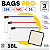 Kit Full Spectrum de Bags de Ice Full Mesh- 18L com 3 Bags + Tela de secagem - Imagem 1