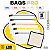 Kit Bags Full Mesh - 125L com 5 Bags + Tela de secagem - Imagem 1