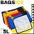 Kit Bags Clássicas - 5L com 5 Bags + Tela de secagem - Imagem 1