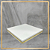Expositor Base Quadrada Branca e Dourado - 10 cm - Imagem 1