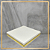 Expositor Base Quadrada Branca e Dourado - 15 cm - Imagem 1