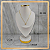 Trio Busto Flecha Base Forrada Offwhite - Base Redonda - Imagem 5