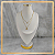 Trio Busto Flecha Base Forrada Offwhite - Base Redonda - Imagem 6