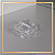 Kit 10 Unidades Base Acrílico Suporte Anel Redondo Transparente - Imagem 2