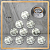 Kit 10 Unidades Base Acrílico Suporte Anel Redondo Transparente - Imagem 3