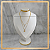 Kit 3 Expositores Busto Lança Offwhite  P M G - Imagem 6
