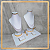 Expositor Base Retangular Forrada Forrada OffWhite - 40x25 cm - Imagem 3