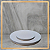 Conjunto Basse Grande e Pequena OffWhite Dourado - Imagem 1