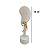 Expositor de Orelha Forrado com Base Offwhite - Imagem 2