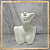 Expositor Busto Gesso - Imagem 5