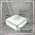 Mini Base Iluminada Quadrada Led Branco - Com Fio USB - Imagem 3