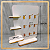 Painel Móvel Offwhite com Ganchos - Imagem 4