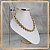 Busto Cora Detalhes Dourado Offwhite - Imagem 3
