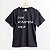 Camiseta ou baby look preta 100% algodão personalizada - Imagem 1