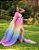 VESTIDO ARCO IRIS  MÃE TULE + CAPA - Imagem 1