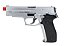 PISTOLA AIRSOFT P226 QGK HS - 226S SPRING 6MM CROMADA - Imagem 2