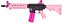 AEG CM16 MOD. 0 UPI EDITION AIRSOFT RIFLE PINK / BLACK [G&G] - Imagem 4