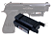 EMISSOR DE LASER P/ AIRSOFT COM AJUSTE E TRILHO 22MM [ROSSI] - Imagem 3
