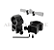 CONJUNTO DE MOUNTS ALTOS P/ LUNETA DIÂMETRO 25MM P/ TRILHO DE 22MM - 4 PARAFUSOS [ROSSI] - Imagem 3