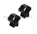 CONJUNTO DE MOUNTS ALTOS P/ LUNETA DIÂMETRO 25MM P/ TRILHO DE 11MM - 4 PARAFUSOS [ROSSI] - Imagem 1