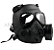 MÁSCARA DECORATIVA C/ FILTRO PRETO [ROSSI] - Imagem 2