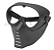 MÁSCARA DE AIRSOFT FULLFACE PRETO N1 [ROSSI] - Imagem 3