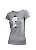 Camiseta Algodão Mescla Pegada Maratona do Rio Feminina - Imagem 1