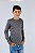 BLUSA DE MANGA LONGA TÉRMICA E PELUCIADA INFANTIL UNISSEX CHUMBO - 1 AO 14 ANOS - Imagem 4