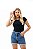 KIT COM 2 CAMISAS DE MANGA CURTA FEMININA COM ABERTURA PARA AMAMENTAÇÃO - PRETA E PINK - Imagem 6
