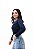 KIT COM 2 BLUSAS FEMININAS DE MANGA LONGA E GOLA REDONDA COM ABERTURA PARA AMAMENTAÇÃO - MARINHO E MARSALA - Imagem 3