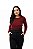 KIT COM 2 BLUSAS FEMININAS DE MANGA LONGA E GOLA REDONDA COM ABERTURA PARA AMAMENTAÇÃO - MESCLA E MARSALA - Imagem 3