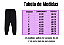 KIT COM 3 CALÇAS DE MOLETOM COM PUNHO INFANTIL E UNISSEX - 1 AO 14 ANOS - 3 PRETAS - Imagem 3