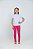 KIT DE 3 CALÇAS LEGGING DE RIBANA INFANTIL PARA MENINAS 1 AO 14 ANOS - PRETA, MARINHO E PINK - Imagem 7