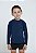 BLUSA INFANTIL COM PROTEÇÃO SOLAR UV50 MODA PRAIA - AZUL MARINHO - Imagem 1