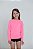 BLUSA INFANTIL COM PROTEÇÃO SOLAR UV50 MODA PRAIA - ROSA NEON - Imagem 1
