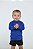 KIT 2 BLUSAS INFANTIL COM PROTEÇÃO SOLAR UV50 MODA PRAIA - LARANJA NEON E AZUL ROYAL - Imagem 2