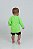 KIT 3 BLUSAS INFANTIL COM PROTEÇÃO SOLAR UV50 MODA PRAIA - AZUL BEBÊ, VERDE NEON, MARINHO - Imagem 3