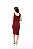 VESTIDO MIDI FEMININO REGATA GOLA REDONDA COM ABERTURA PARA AMAMENTAÇÃO MARSALA - Imagem 3