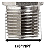 Adaptador Niple Inox JIC 4 (7/16"UNF) X 1/8" NPT - Imagem 3