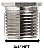 Adaptador Niple Inox 304 JIC 12 (1.1/16") X 3/4" NPT - Imagem 3