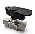 Válvula Esfera Fêmea 3/8 Npt 3000-4500 Psi Inox 304 - Imagem 2